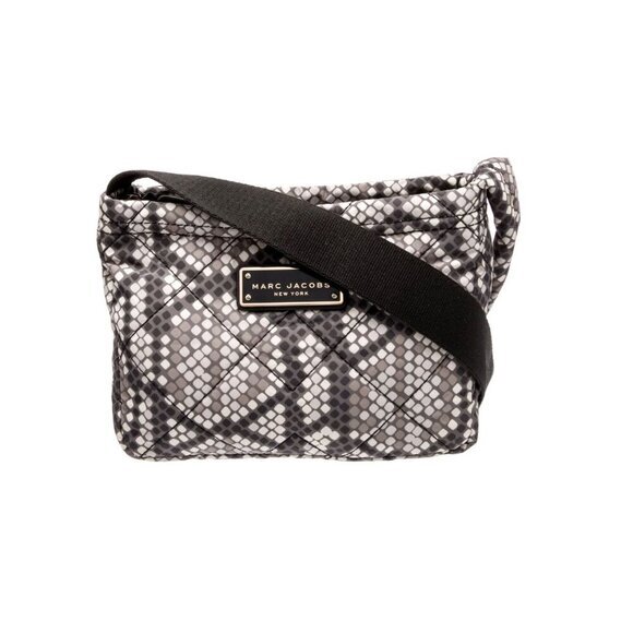 Marc Jacobs Purse‎ Snake Print Soft Quilted fabric Small Crossbody Bag - Picture 1 of 11